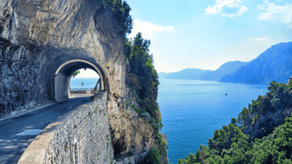 Road on the Amalfi Coast