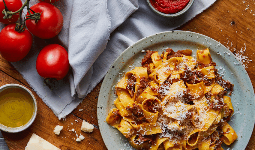 Easy Homemade Pappardelle Pasta
