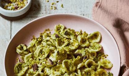 pasta evangelists The Perfect Pistachio Pesto Recipe - orecchiette with pistachio pesto