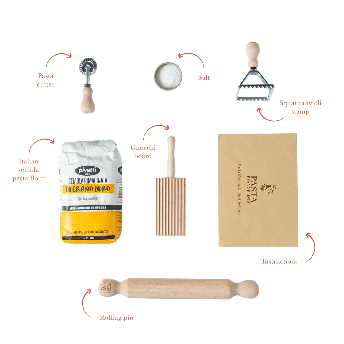 Pasta Evangelists Classic Pasta Making Kit By Pasta Evangelists