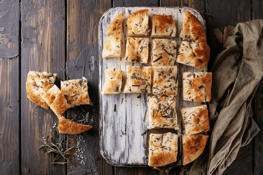 Apple Rosemary Focaccia Bread Recipe - Cravings of a Lunatic