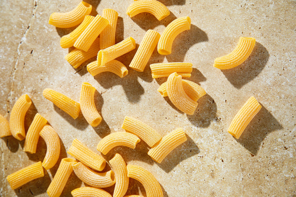 First time making pasta. Hand made rigatoni, no pasta machine. in 2023