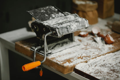 how to clean a dirty pasta machine