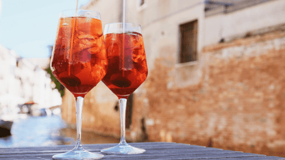 Italian prosecco cocktails
