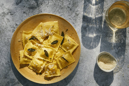 'Nduja and Taleggio Ravioli