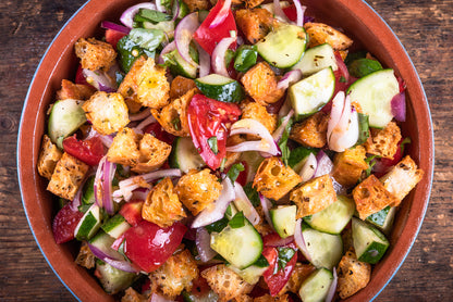 Panzanella: Tuscan Bread and Tomato Salad