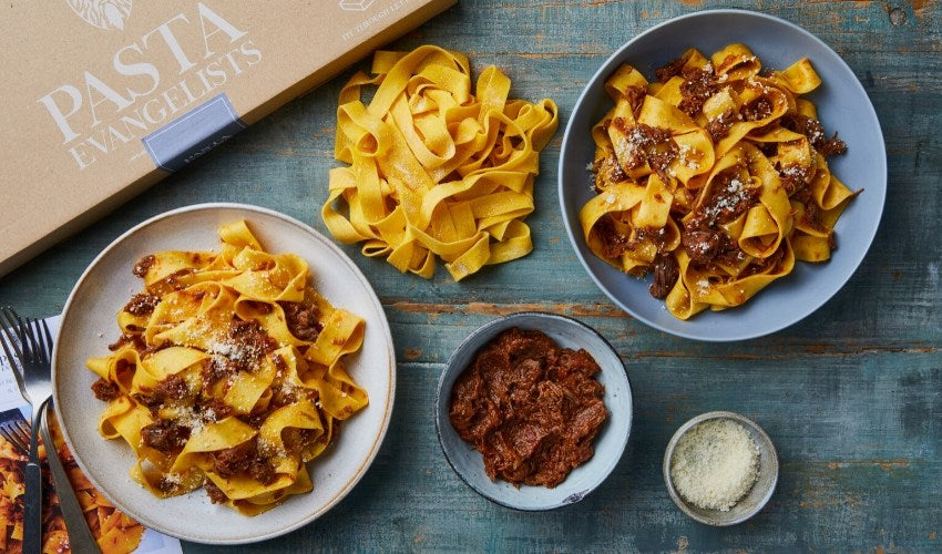 Pappardelle With Our Signature Beef Shin Ragù