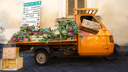 Sicilian vegetable truck