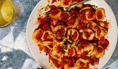 Tomato with Orecchiette