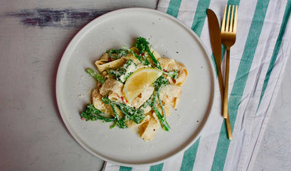 broccoli pappardelle