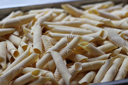 handmade fresh garganelli pasta