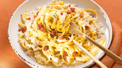 Classic spaghetti alla carbonara