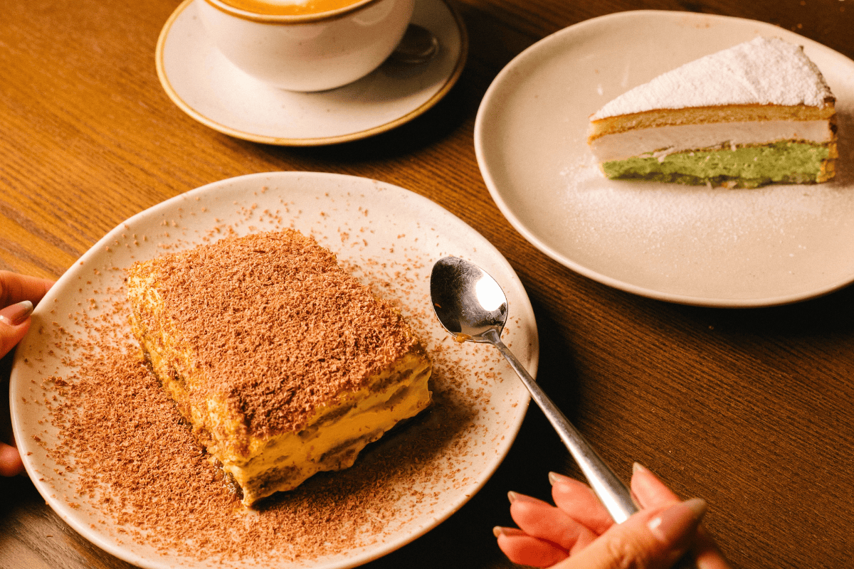 Desserts at Pasta Evangelists