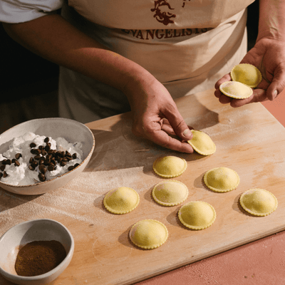 Pasta Evangelists Masterclass Chocolate Ravioli Pasta-Making Class