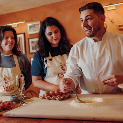 Pasta Evangelists Limited edition Christmas pasta making: Pigs in Blankets Ravioli