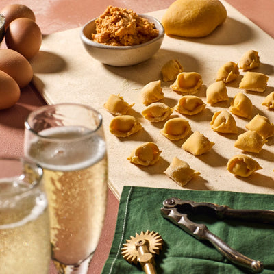 Pasta Evangelists Masterclass Limited Edition Festive Pasta Class: Squash & Chestnut Agnolotti